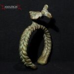 Old Large Dogon Bracelet/Armlet – Kalao Bird – Mali