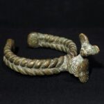 Old Large Dogon Bracelet/Armlet – Kalao Bird – Mali