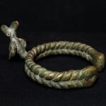 Old Large Dogon Bracelet/Armlet – Kalao Bird – Mali