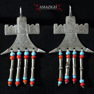 Old Tuareg Earrings - Tanit - Niger