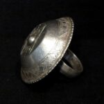 Old Fine Tuareg Moon Ring – Shisandar Tellit – Niger