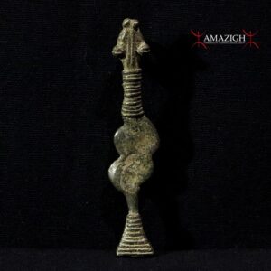 Gan Bronze Amulet – Snake – Burkina Faso