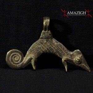 Fine Lobi Amulet - Chameleon - Burkina Faso
