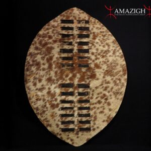 Antique Zulu-Nguni Hide Shield – Ihawu – South Africa