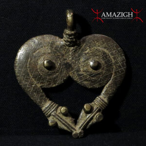 Gan Bronze Amulet – Snakes – Burkina Faso