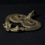 Gan Bronze Amulet – Snakes – Burkina Faso