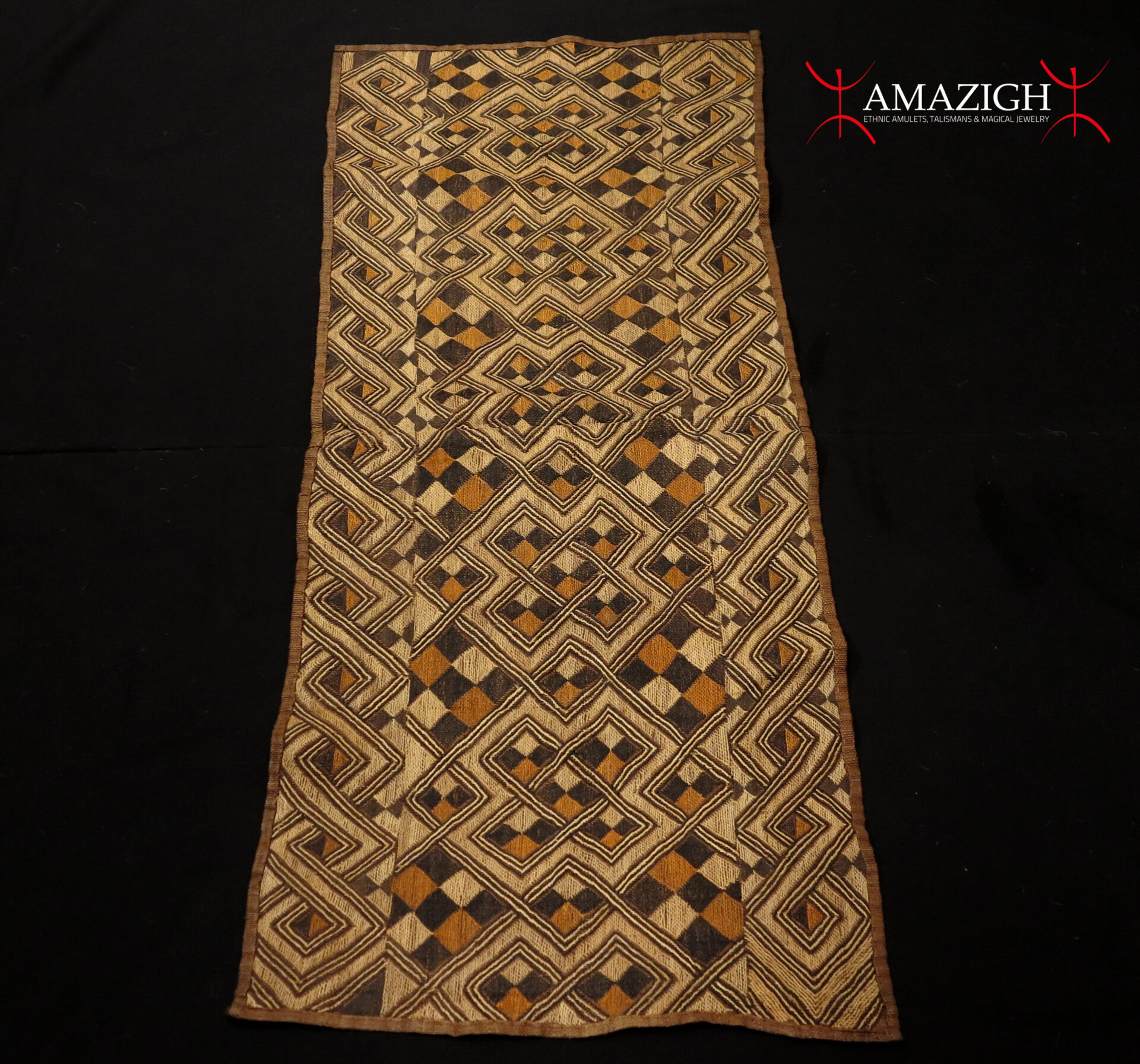 Bushoong Old Kuba Raffia – BUSHOONG – DR Congo - Amazigh Ethnic Jewelry