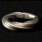 Old Solid Sterling Silver Ring – Fulani Peul Fulbe – Mali