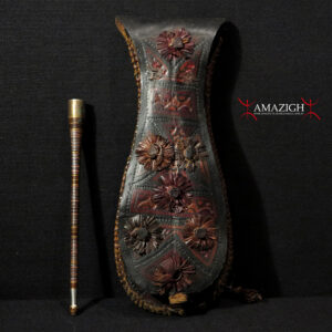Authentic Tuareg Bag and Smoking Pipe – Mauritania