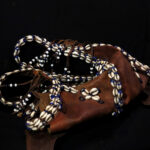 Large Tribally Used Kirdi Beaded Cape – Cameroon – Rare Item