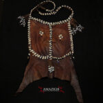 Large Tribally Used Kirdi Beaded Cape – Cameroon – Rare Item