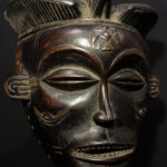 Old Chokwe Mask – Pwo – DR Congo