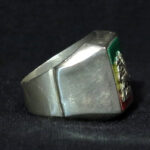Old Silver Ring – Lion of Judah – Rastafari – Ethiopia