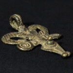 Fine Lobi Amulet – Chameleons – Burkina Faso
