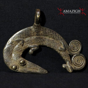 Fine Lobi Amulet - Chameleons - Burkina Faso