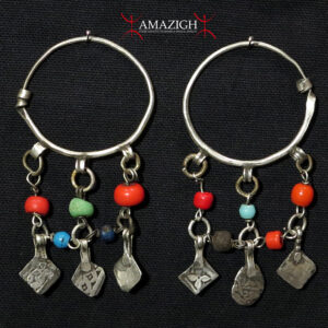 Antique Berber Earrings - South Morocco