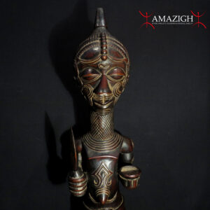 A Remarcable Old Female Figure - MBULENGA - Bena Lulua - DR Congo
