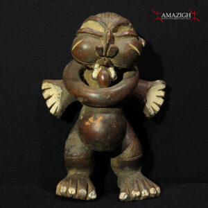A Tikar Terracotta Figure - House God - Cameroon