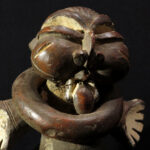 A Tikar Terracotta Figure – House God – Cameroon