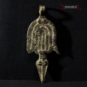 Gan Bronze Amulet – Snake – Burkina Faso