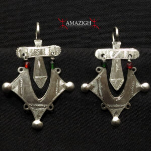 Old Fine Tuareg Earrings - Niger