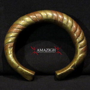Antique Fine Gurunsi Bimetal Bracelet – African Currency – Burkina Faso