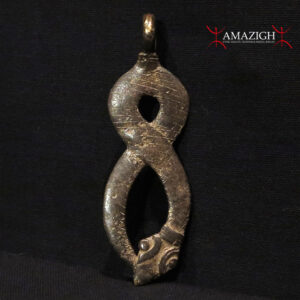 Gan Bronze Amulet – Snake – Burkina Faso