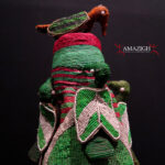 Old Beautiful Yoruba Beaded Crown – Ade Oba – South West, Nigeria