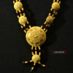 Beautiful Extra Fine Berber Necklace – Gilded Silver Filigree – Mauritania