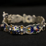 Fine Berber Bracelet – Silver, Coral – Tiznit, Morocco