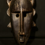 Old Tribally Used Bamana (Bambara) Mask – N’tomo Society – Mali