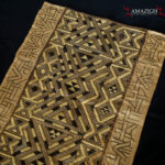 Outstanding Large Old Kuba Raffia – SHOOWA – Kasai Velvet – DR Congo