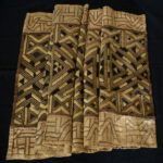 Outstanding Large Old Kuba Raffia – SHOOWA – Kasai Velvet – DR Congo
