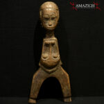 Old Fine Baule Slingshot Catapult – Carved Wood – Cote d’Ivoire