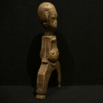 Old Fine Baule Slingshot Catapult – Carved Wood – Cote d’Ivoire
