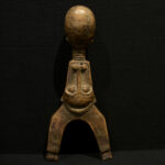 Old Fine Baule Slingshot Catapult – Carved Wood – Cote d’Ivoire