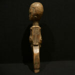 Old Fine Baule Slingshot Catapult – Carved Wood – Cote d’Ivoire
