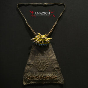 Old Fine Kirdi Leather Cache Sexe - PIKURAN - Cameroon