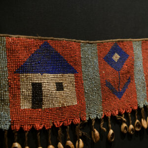Old Fine Kirdi Beaded Cache Sexe - PIKURAN - Cameroon