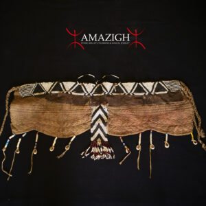 Outstanding Old Large Kirdi Beaded Cache Sexe - PIKURAN - Cameroon - Rare Item