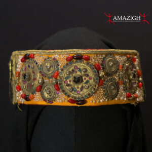 Old Extra Fine Wedding Head Adornment – Tunisia - Rare Item