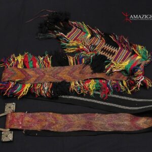 Large Sahrawi Camel Belt – Western Sahara - Rare Complete Item