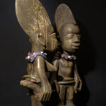 An Old Yoruba Twins Couple – Ibeji – Nigeria