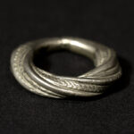 Old Fine Tribally Used Silver Ring– Fulani Peul Fulbe – Mali
