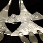 Old Fine Tuareg Earrings – Tanit – Niger