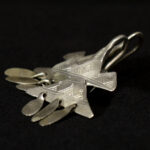 Old Fine Tuareg Earrings – Tanit – Niger