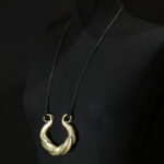 Massive Necklace From An Old Twisted Oromo Bracelet – Ethiopia
