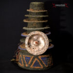 Authentic Tribally Used Ekonda Hat – Botolo – D.R. Congo