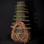 Authentic Tribally Used Ekonda Hat – Botolo – D.R. Congo