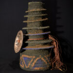 Authentic Tribally Used Ekonda Hat – Botolo – D.R. Congo